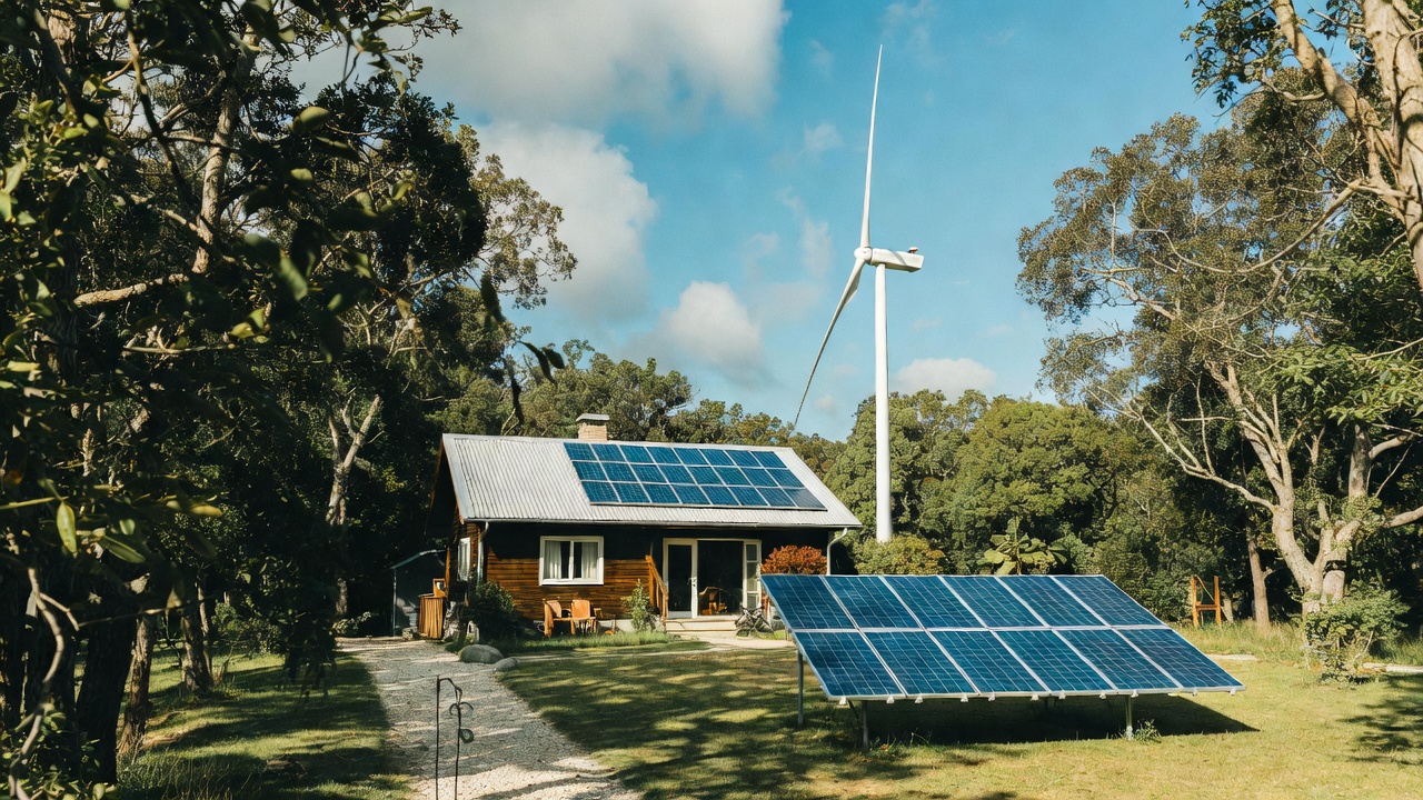 build energy-efficient self-sufficient homes