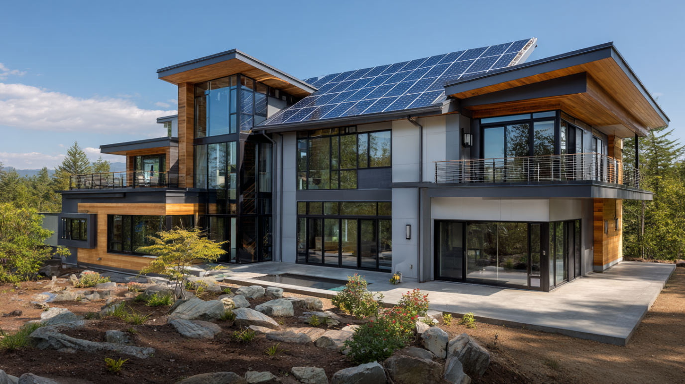 Modern residential construction