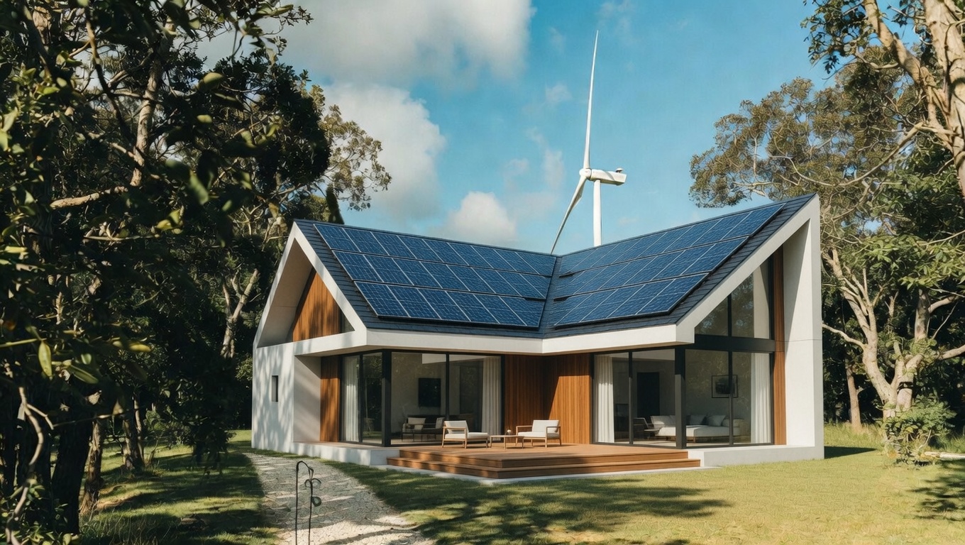 Integrating solar panels into modern construction